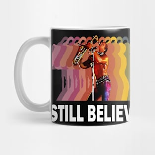 Retro Fade I Still Believe Mug